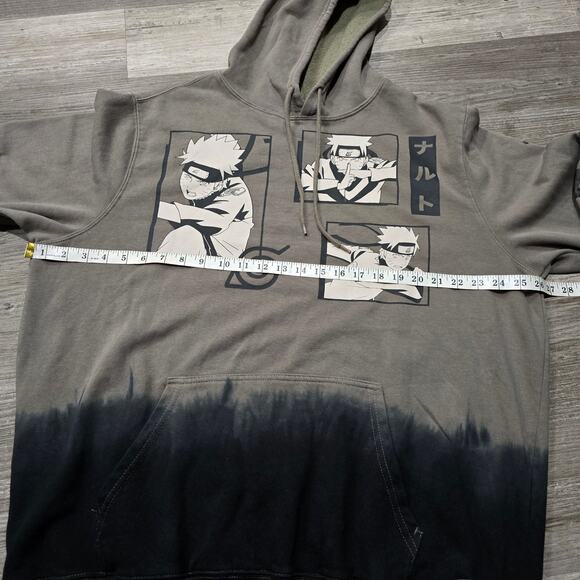 Vintage Naruto Shippuden Collection Masashi Kangaroo Hoodie Sweater Sweatshirt - Picture 7 of 9